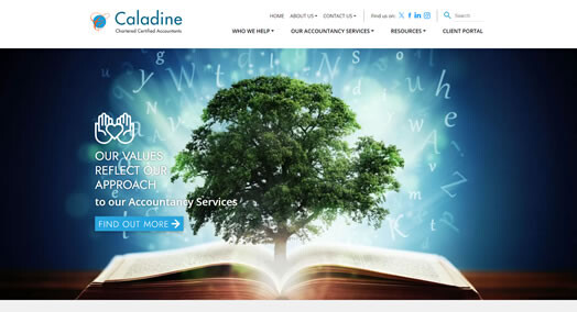 New Caladine Site